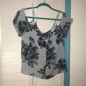 Flowered blouse